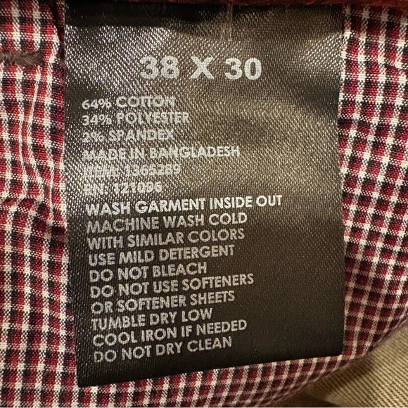 English Laundry Straight Leg Jeans Men's 38x30 Lt. Weight Stretch Light Brown - Picture 8 of 8